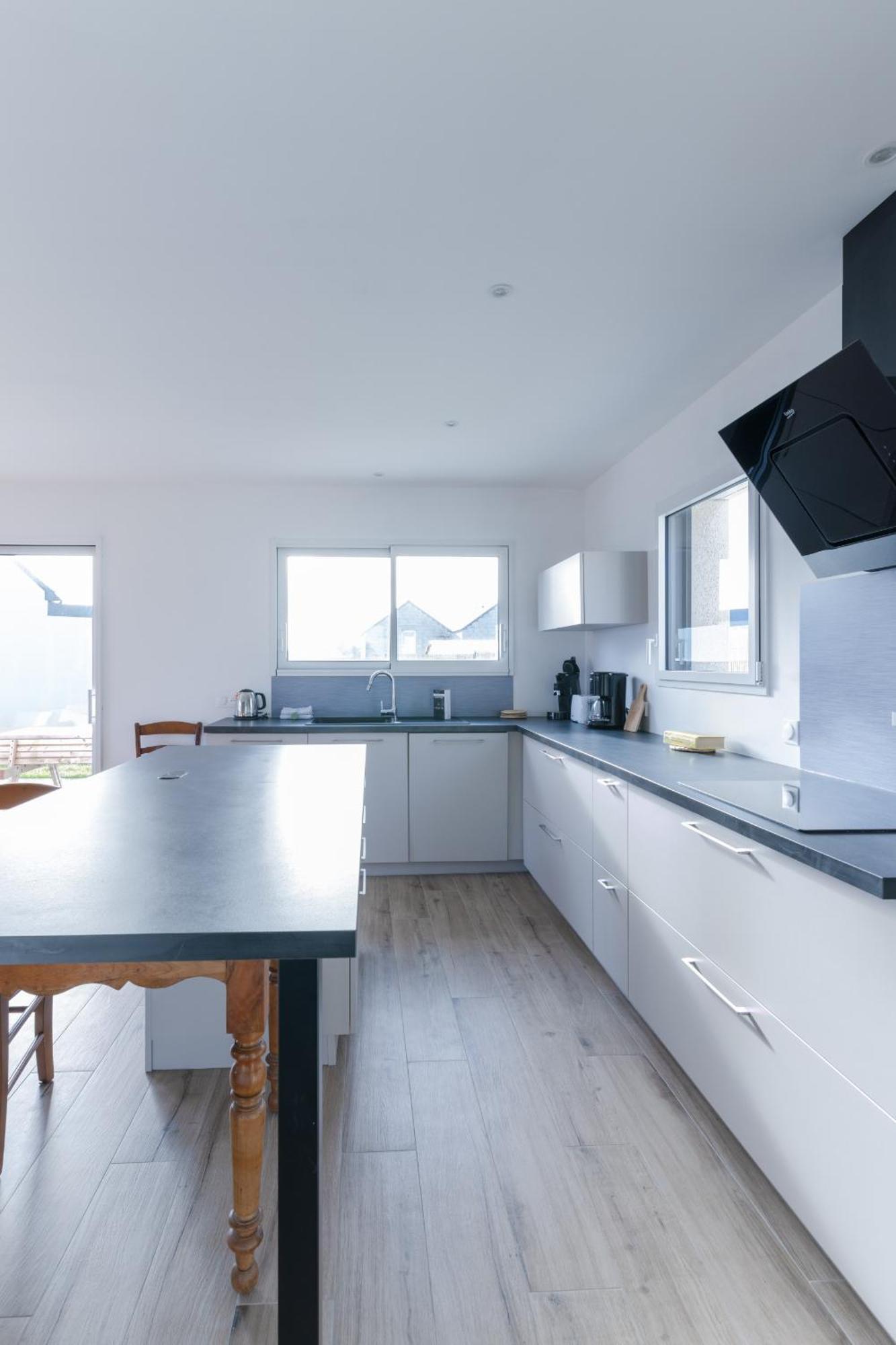 Ty Nevez - Jolie Maison Neuve Avec Petite Vue Mer Saint-Pabu  Exterior foto